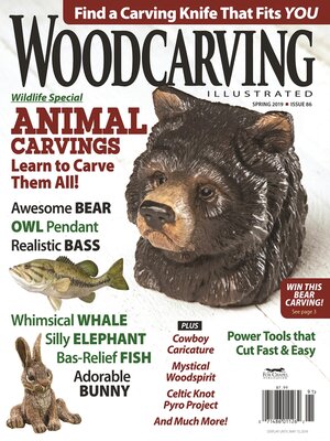 cover image of Woodcarving Illustrated Issue 86 Spring 2019